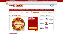 Desktop Screenshot of dance-fit.de